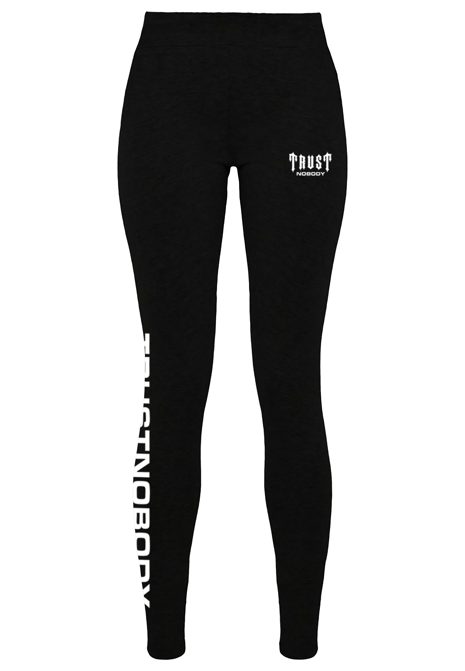 TRUST NOBODY® - Basic - Women Stretch Leggings [black/white]