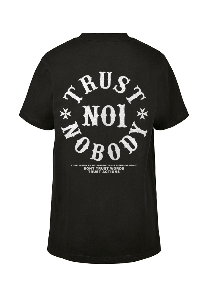 TRUST NOBODY® - Kids Basic Tee [black/white]