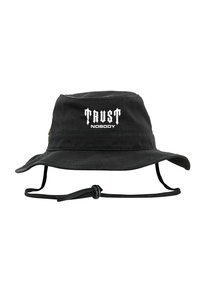 TRUST NOBODY® - Bucket Hat - adjustable [black]